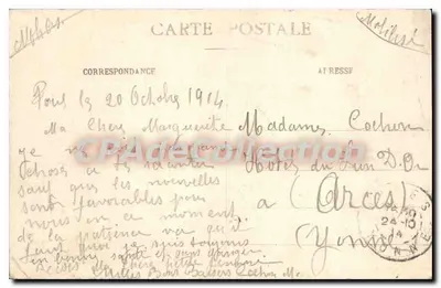 TOUL - Estação do Canal — Edição dos Magasins Réunis, Toul — Verso