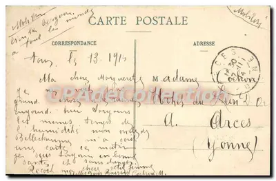 Toul - Casa do 39º Regimento de Artilharia — Maison des Magasins Réunis, editor, Toul — Verso