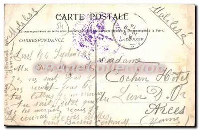 TOUL - Quartiere del 156° - La Posta — Edit. Laurent, Toul — Verso