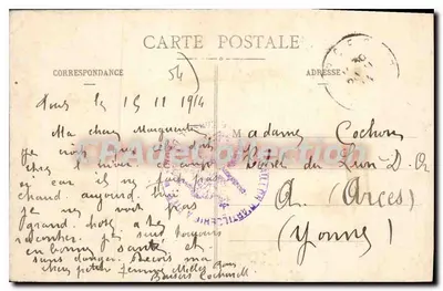 Toul - Quartel do 12º Dragões — Maison des Magasins Réunis, edição Toul — Verso