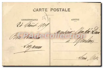 Toul - Vue générale et Plateau d'Écrouvès — La Lorraine illustrée — Verso