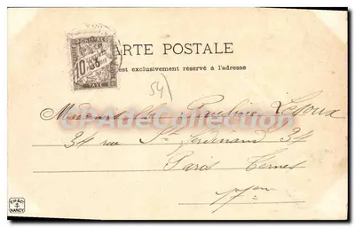 Toul - Fachada do antigo Convento dos Cordeliers — La Lorraine illustrée, imp. fot. Nancy — Verso