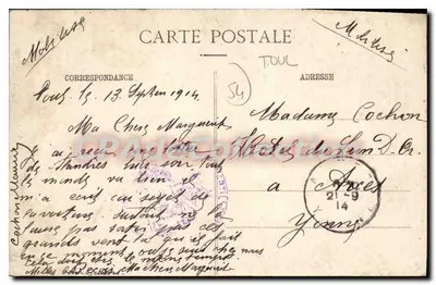 Praîbernon, editor Toul — collage de vistas de Toul — Verso