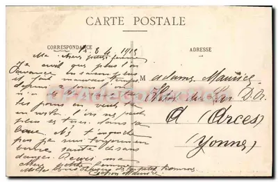 Marbache - A Mosela — editor: Bureau des Wagons-Lits, Paris — Verso