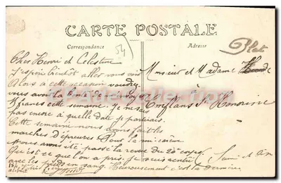 Saint-Nicolas-du-Port — Kuchnie 4. Batalionu Szermierców — wydawca nieznany, numer serii nie widoczny — Rewers