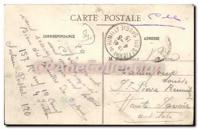 Hudiviller — Vista geral após bombardeio — Edições anônimas — Verso