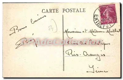 Longuyon — Most — Wydawca: J. P. M. (drukarnia) — Rewers
