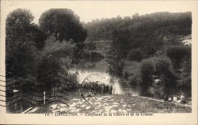 Longuyon — Conflito das rios Chiers e Crusne — Édition P. Vonner