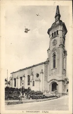 Thiaucourt - A Igreja — editor H. Simon, n°5