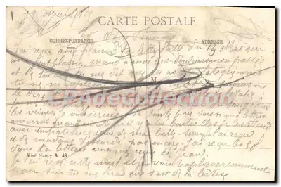 Igreja de Seicheprey — Danos da guerra 1914-1915 — Brod, editor — Verso