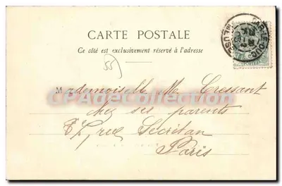 Bar-le-Duc - Vecchio Collegio e antico Castello — Librairie A. Laurent, Bar-le-Duc, n°29 — Verso