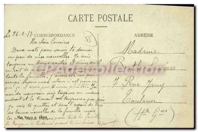 Commercy - Caixa de Economia — Étienne Polycarpe, editor, Commercy — Verso