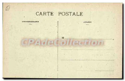 Commercy — ruínas após a guerra — CPAdeCollection — Verso