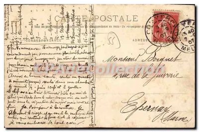 Commercy — A Igreja — Thénnot, Livreiro, Commercy — Verso