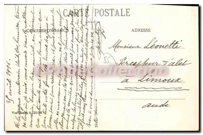 Costa de Saint-Mihiel - Campo dos Romanos — Edição Mme Jarry, Tarn — Verso