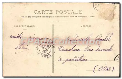St-Mihiel - Huis van de Koning en Straat van de Carmelieten — Colin, uitg. St-Mihiel — Achterkant