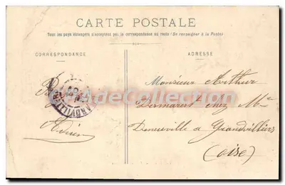 Saint-Mihiel — Praça dos Monges — Colin, editor, St-Mihiel — Verso