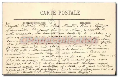 Verdun — A Meuse e a Porte Chaussée — LL — Verso