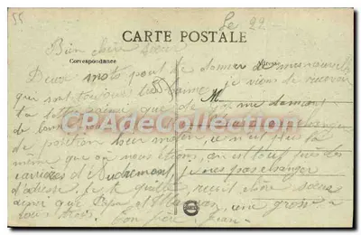 Verdun - A Estação (lado dos trilhos) — A Guerra 1914-17 — L. C. H. Paris - Visé, Paris — Verso