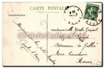 Verdun-sur-Meuse — As Margens da Meuse — Ponte Beaurepaire — Editor: Sainte-Claire — Verso