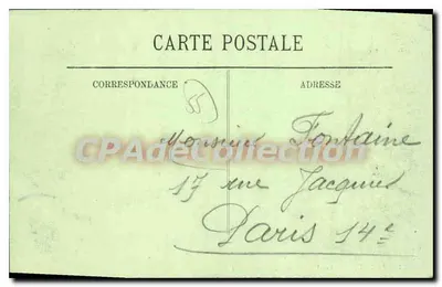 Verdun — As Casas na Meuse — LL. — Verso