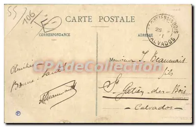 Fontana di Notre-Dame — BENOITE-VAUX (Meuse) — Ricordo del Pellegrinaggio — Editore non identificato — Verso