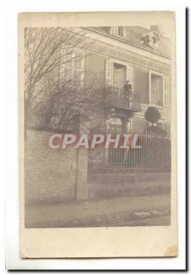 Vista de um edifício com varanda — Paris — editor desconhecido