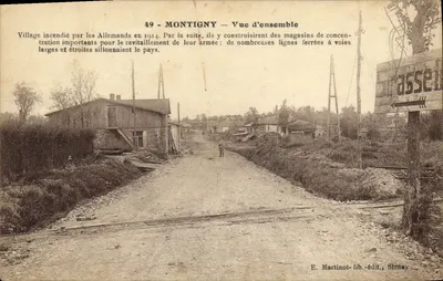 Montigny — Vista geral — E. Martinot-lib.-édit., Stenay