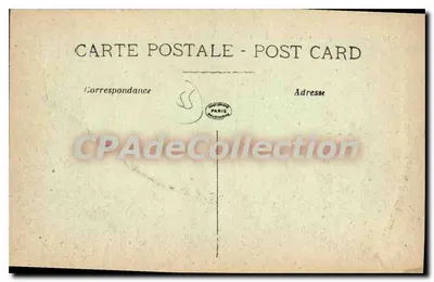 Ruínas da Grande-Rue em Montfaucon-d'Argonne — Batalha da Argonne — Éditeur La Bonne, n° 4163 — Verso