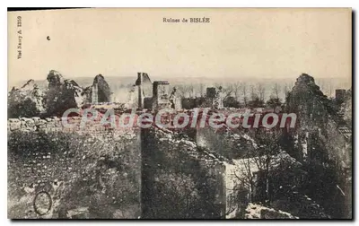 Ruínas de BISLÉE — Nancy, série A 1339 — editor Vial Nancy