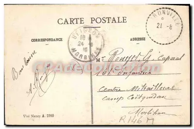 Raulecourt (Meuse) — Casas bombardeadas pelos Alemães — Luce, editor — Verso