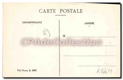 Ruínas de um edifício em St-AGNANT (Meuse) — editor Silene Polycarpe, Commercy — Verso