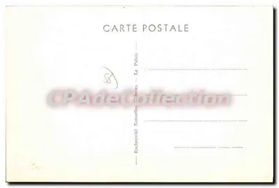 ベルル・アム・メール — ル・パラス — ポートの入口、灯台と Citadel — 製作者：G. Comte, 番号 58 — 裏面