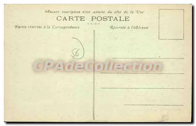 Belle-Île-en-Mer — A chegada ao Porto de Palais — Coleção Petitjean, n°59 — Verso
