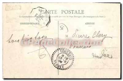 VANNES - Widok na Hotel de Ville — H. Laurent, nr 2111 — Rewers