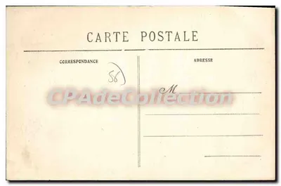 Vannes — Vista Geral — A Praça do Palácio de Vila — Coleção Villard, Quimper — Verso
