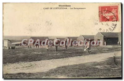 Campo de Coetquidam - Os Barracões — Morbihan, editor Bailly, n°107