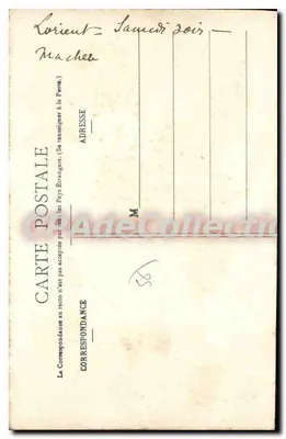 Le Faouet - Beffroi de Ste-Barbe — uitgever CPAPadeCollection, n° 313 — Achterkant