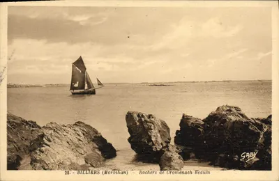 Billiers (Morbihan) — Rochas de Cromenach Bedum — Gaby