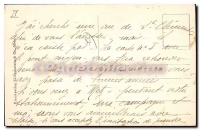 Metz — Prinz Friedrich Karl-Tor — Kunstverlag Klingsenstein & Co. n° II — Rewers
