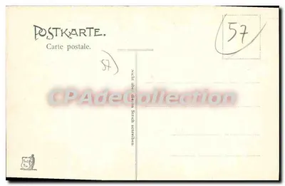 Metz — A Catedral — Der Dom — editor desconhecido, n° 104650 — Verso