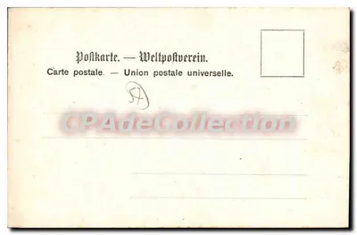 Kerk van Sint Eucaire — Metz — Uitgegeven door J. Hurlin, n° 47 — Achterkant