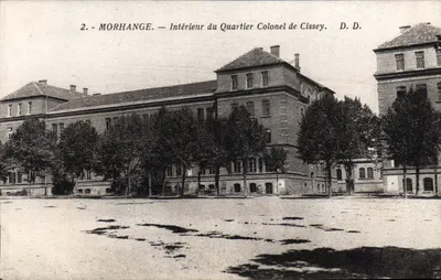 Morhange — Interior do Quartel do Coronel de Cissey — D. D.