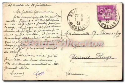 St-Avold - Bairro Mahon - 146º Regimento de Infantaria — Verso