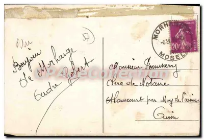 Morhange — Vista geral — D.D. n°23 — Verso