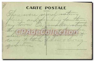Saint-Avold (Moselle) — Praça da Vitória — D. D. — Verso