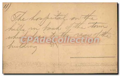 Saint Avold (Lorraine) — Quartel dos Ulans — CPAdeCollection — Verso
