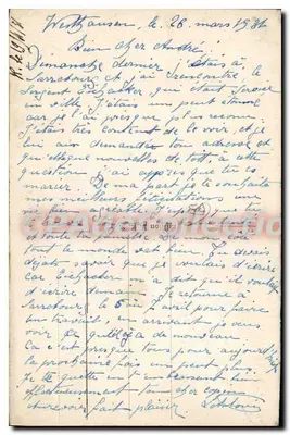 Gruta dos Francs-Tireurs (Moselle) — vista da gruta com banco e visitante — editor desconhecido, n° 1148 — Verso