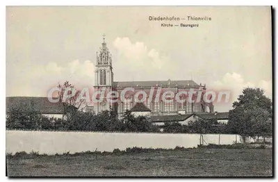Igreja de Thionville — Diedenhofen — Bauregard — editor D. Houméhernger, Diedenhofen