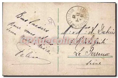 Sarreguemines — A Igreja Católica — editor desconhecido — Verso